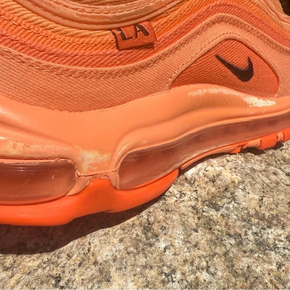 Nike Air Max 97 City Special Los Angeles Orange GS Size 6Y Womens 7.5 DH0148-800